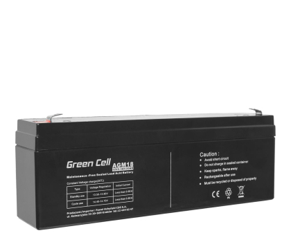 Akumulator AGM Green Cell Akumulator AGM VRLA  12V 2.3Ah